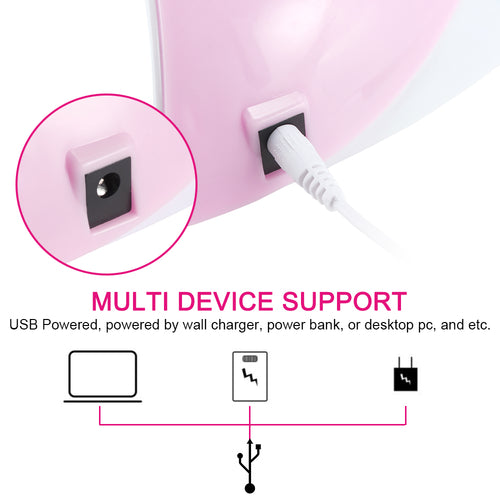 Lampe UV/LED 36W – Séchage Automatique pour Vernis & Gel