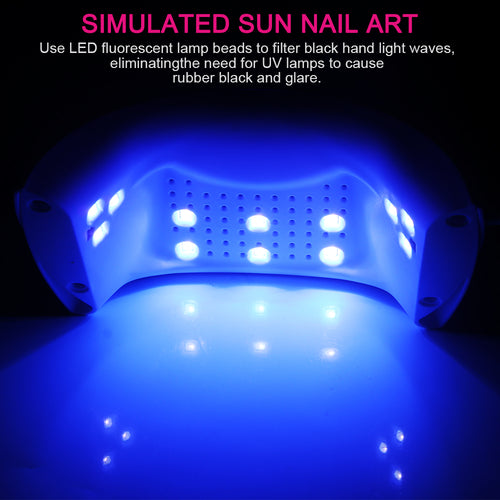 Lampe UV/LED 36W – Séchage Automatique pour Vernis & Gel